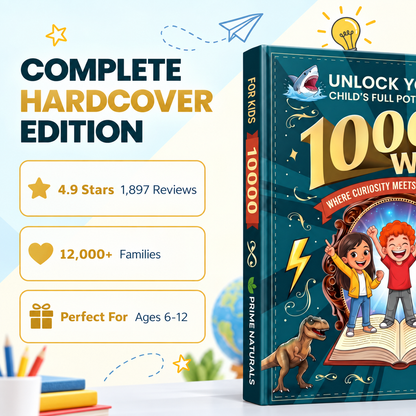 Kid's Encyclopedia "10,000 Whys" - Unlock Your Child's Full Potential Screen Free