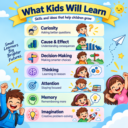 Kid's Encyclopedia "10,000 Whys" - Unlock Your Child's Full Potential Screen Free
