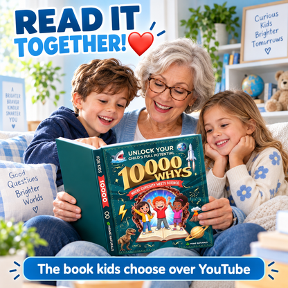 Kid's Encyclopedia "10,000 Whys" - Unlock Your Child's Full Potential Screen Free