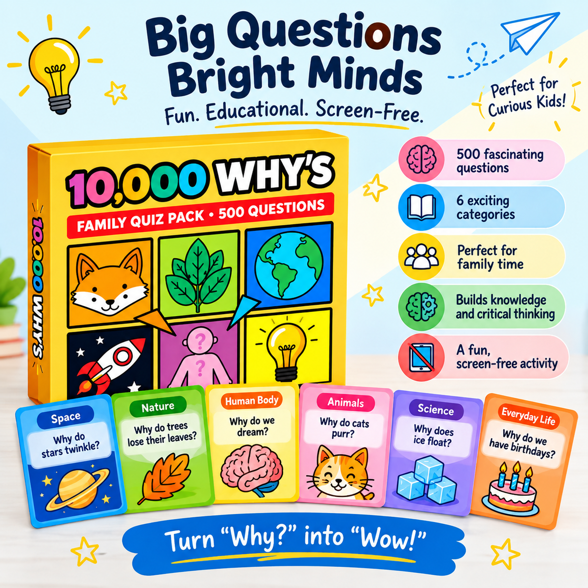 500 Question Quiz Pack